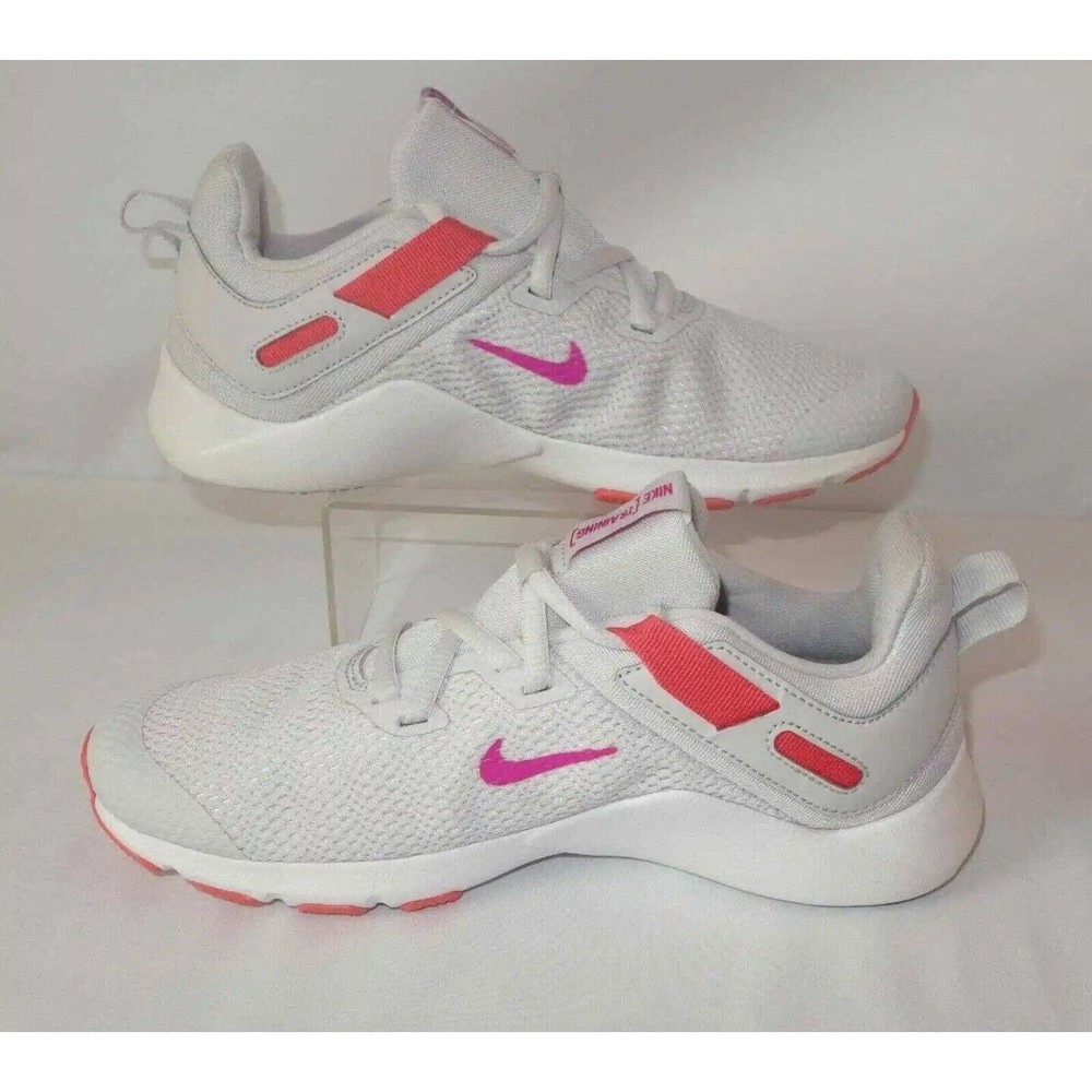 NEW Nike Legend Essential Shoes Gray Fire Pink Magic Ember CD0212-005 Women's 10 - Picture 3 of 7